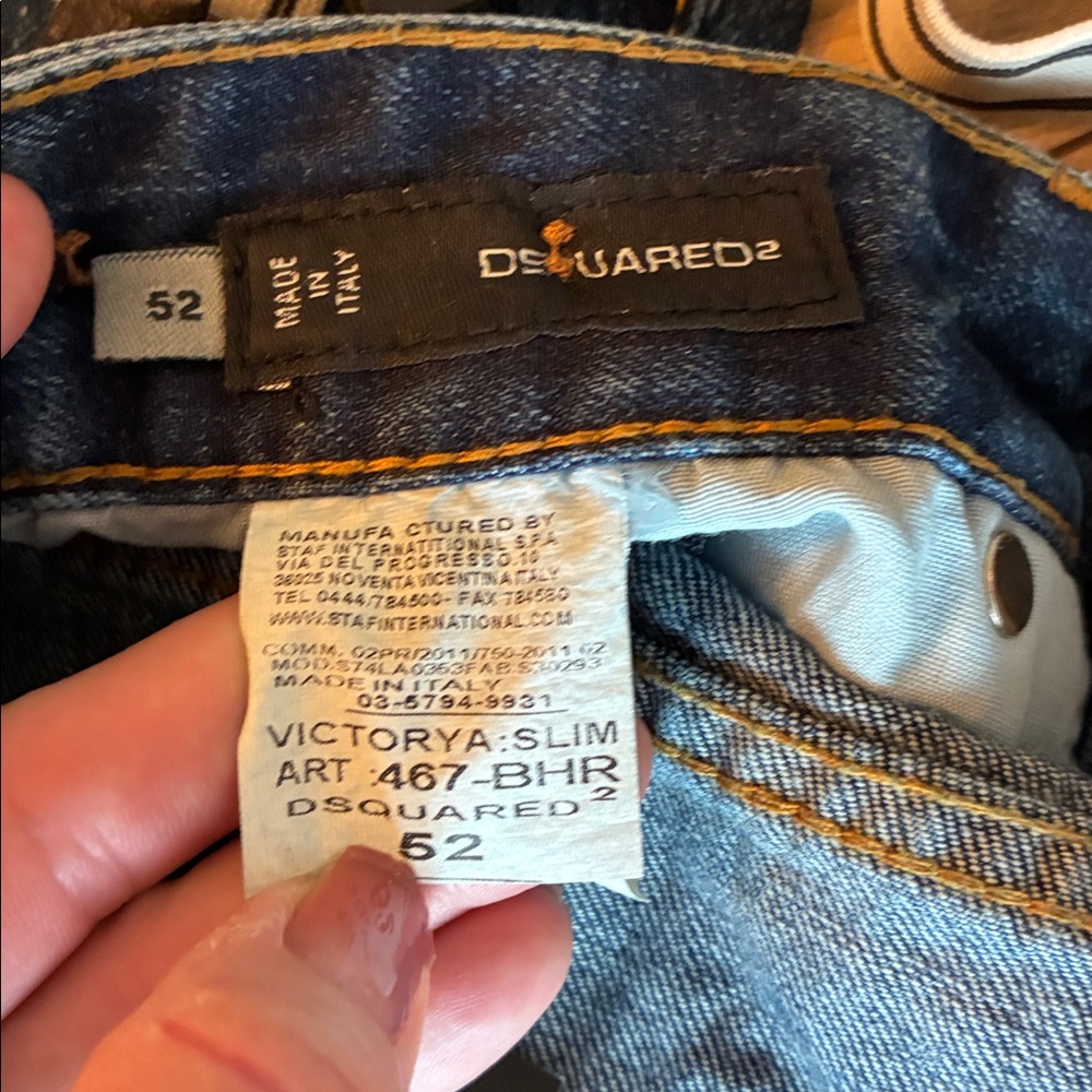 NEW DSquared Cool Boy Jean | sz 52 - Picture 12 of 12